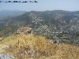 Sierra de las Cuevezuelas. Desde el Castillo de Arenas