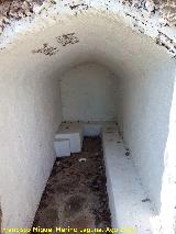 Cueva refugio del Pilar Paulillo. Interior