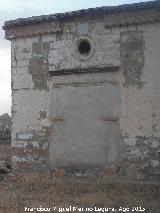 Capilla de los Robles. Portada cegada