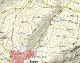 Cortijo del Arroyo de los lamos. Mapa