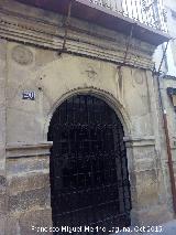 Casa de la Calle Mesones n 20. Portada