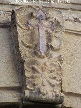 Iglesia de la Asuncin. Cruz de Santiago