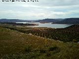 Pantano de Giribaile. Desde la Gran Muralla del Oppidum de Giribaile