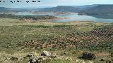 Pantano de Giribaile. Desde el Oppidum de Giribaile