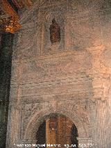 Catedral de Jan. Antesala Capitular. Puerta de acceso a la antesala de la Sala Capitular