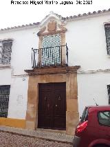 Casa de la Calle Vicente Ort Peralta n 11. Portada