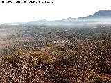 Cerro Cortijillo. Vistas hacia Guatamarta