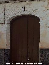 Casa de la Calle Nueva n 54. Arco de entrada