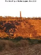 Chimenea La Reina. Desde el Hoyo de San Bartolom