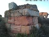 Ermita de San Bartolom. Restos del edificio romano