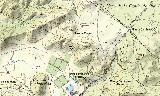 Mina Casa de Vaqueros. Mapa