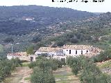 Cortijo de Perico. Al fondo el Cortijo de Torrihuela