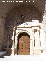 Iglesia de Ntra Sra del Collado. Portada principal