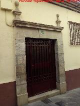 Casa de la Calle Espiga n 23. Portada