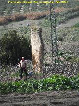 Huertas de beda. Con los restos de la Iglesia de San Juan Evangelista