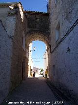 Arco de Cavalcavia. Desde la Calle Caballeros Santiaguistas