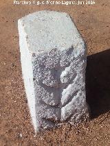 Molino Nuevo. Piedra de molino