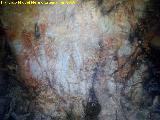 Pinturas rupestres del Abrigo del Hornillo I. Panel