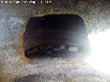 Cueva artificial de los Llanos III. Hornacina o segunda cmara o habitculo