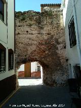 Arco de San Gregorio. A intramuros