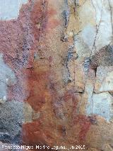 Pinturas rupestres de la Cueva de los Arcos I. Figura en zig zag