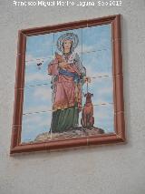 Ermita de Santa Quiteria. Azulejos de Santa Quiteria