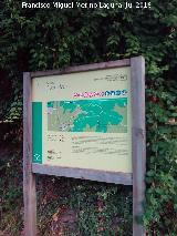Sendero Puente rabe. Cartel
