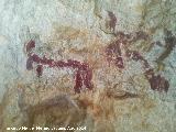 Pinturas rupestres de la Cueva de los Molinos. 