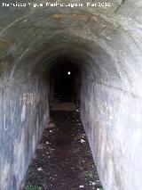 Camino de la Canalizacin de Otiar. Tnel sobre la Cueva de los Soles