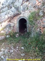 Camino de la Canalizacin de Otiar. Tnel sobre la Cueva de los Soles