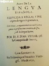 Historia de Arjonilla. Gramtica Espaola de 1651 de Juan Villar, natural de Arjonilla