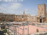 Castillo del Trovador Macias. Patio de Armas