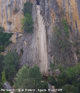 Cascada de Linarejos. Seca