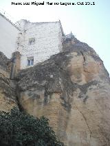 Casas excavadas en la roca. 