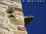 Castillo de Higuera de Calatrava. Restos de matacn esquinero