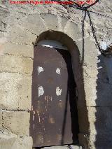 Castillo de Higuera de Calatrava. Puerta de acceso