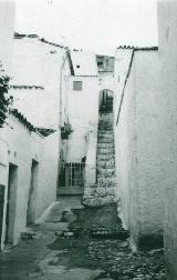 Arco rabe de la Calle del Vicario. Foto antigua