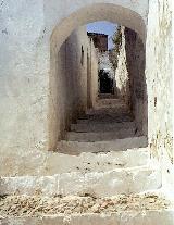 Arco rabe de la Calle del Vicario. Foto antigua