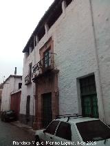 Casa de la Calle Molinos n 3. Fachada