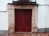 Casa de la Calle del Rojo n 111. Portada