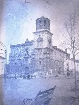 Iglesia de San Juan Evangelista. Foto antigua. Archivo del I.E.G.