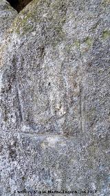 Muela de El Toril. Petroglifo de la muela