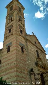 Iglesia del Carmen. Torre campanario