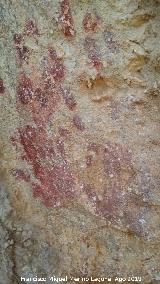 Pinturas rupestres y petroglifos Cueva del Clarillo. 