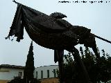 Monumento del Hermano Abanderado de los Santos. Bandera