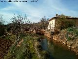 Molino de la Terrera. Caz y molino