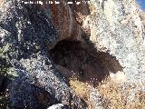 Pinturas rupestres del Abrigo del Puerto. Cueva