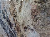 Pinturas rupestres del Abrigo del Puerto. Panel indito