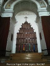 Hospital de Santiago. Capilla. Presbiterio