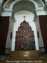 Hospital de Santiago. Capilla. Presbiterio